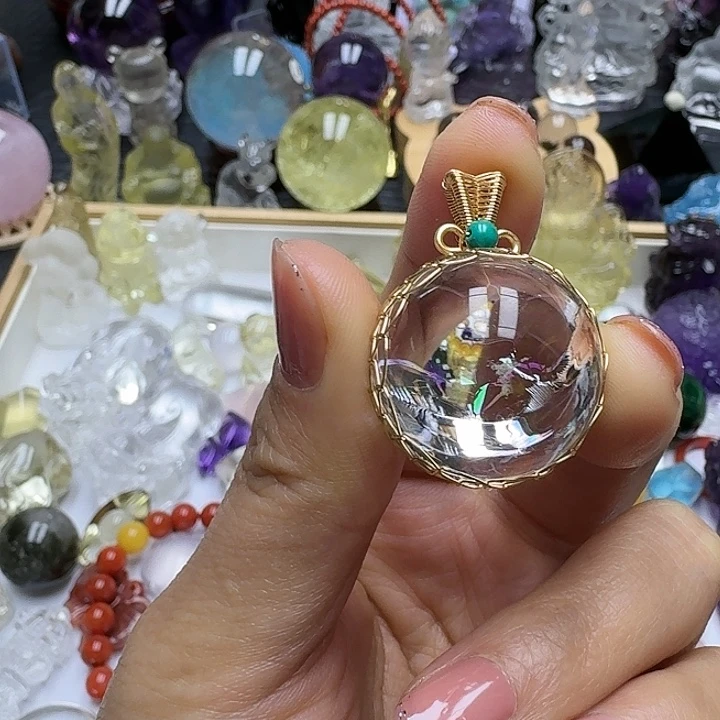 珠宝半成品水晶未镶嵌