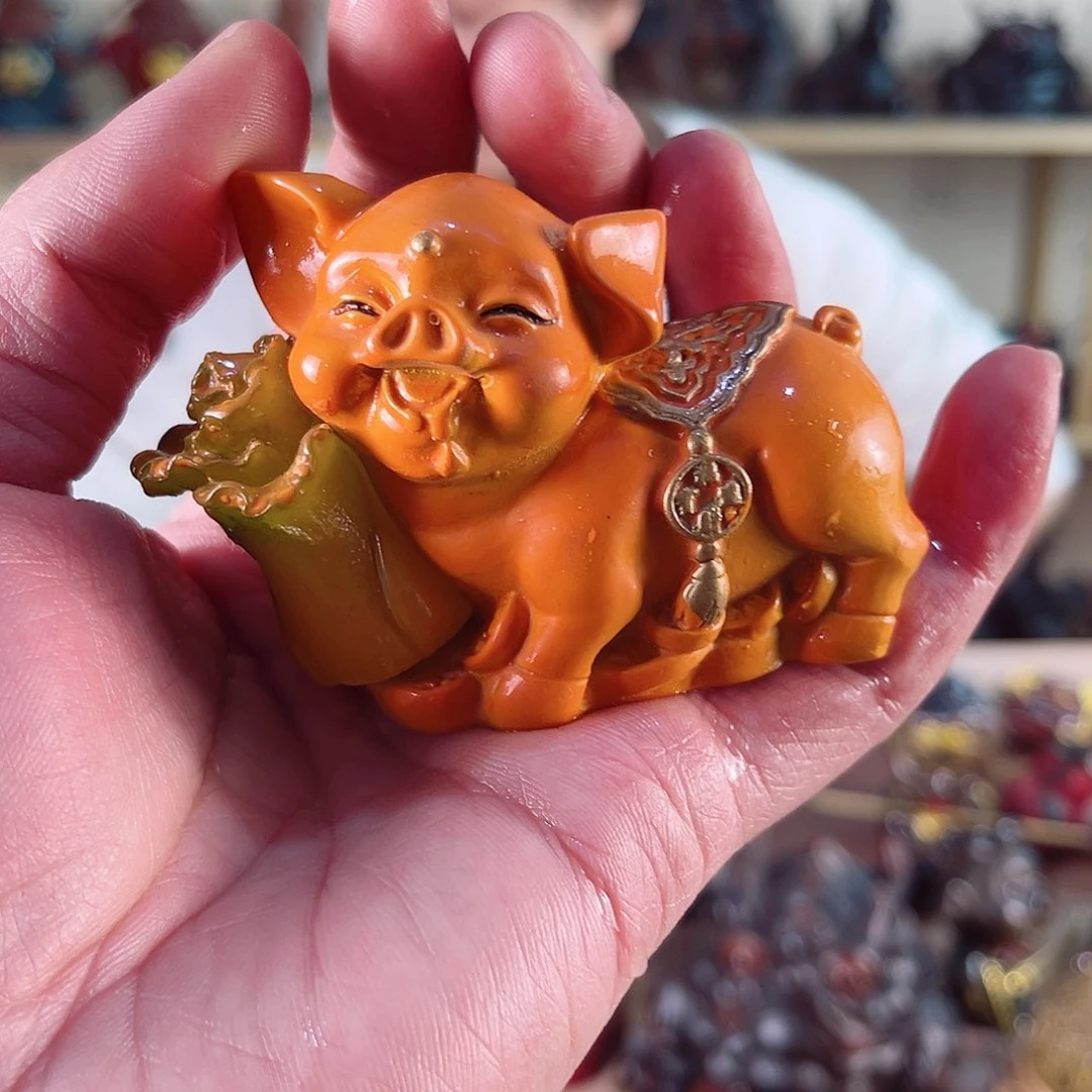 紫砂茶宠紫陶树脂茶宠摆件
