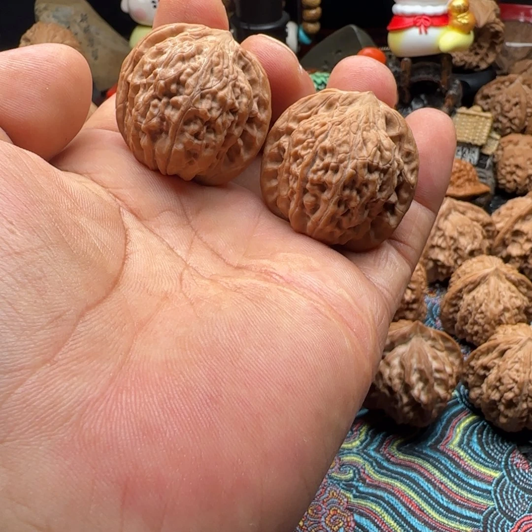 把件文玩核桃全品高桩磨盘36