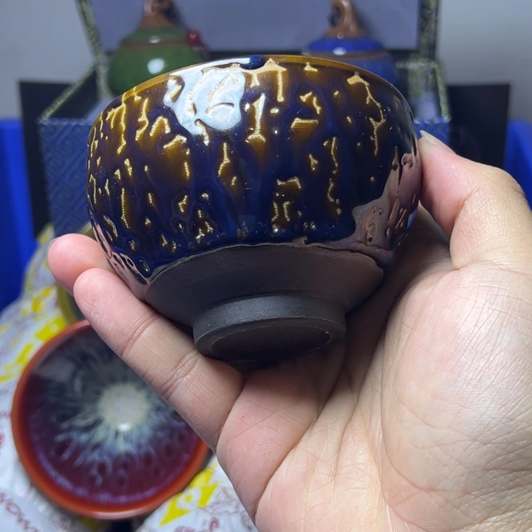 茶盏建阳建盏喝茶主人杯