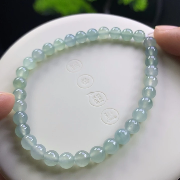 未镶嵌手串翡翠卡5.6