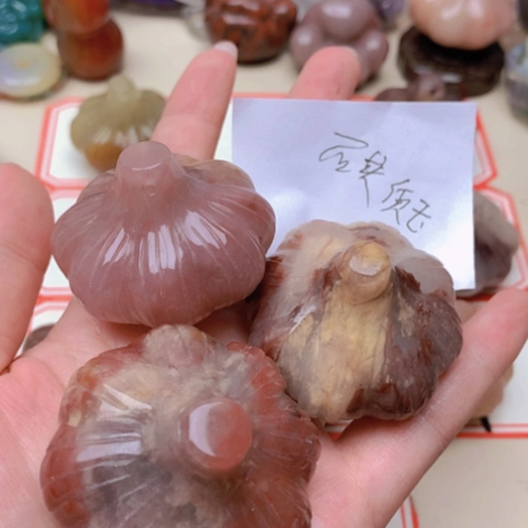 【闪购商品】未镶嵌玛瑙/玉髓珠宝半成品茉*