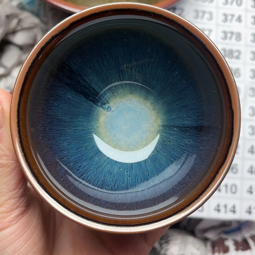 茶盏建盏主人杯一只微瑕