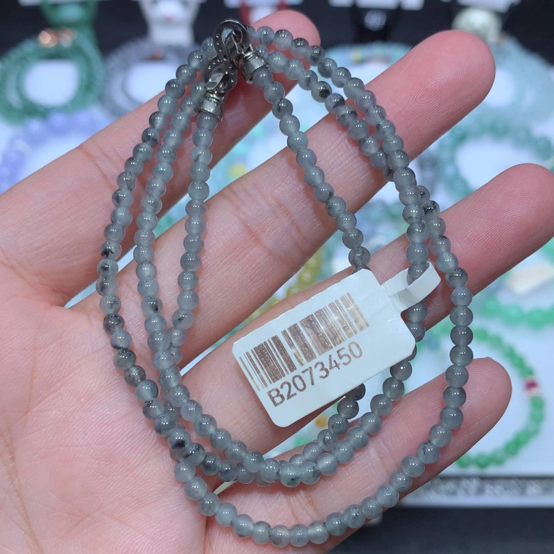 翡翠未镶嵌手串天然