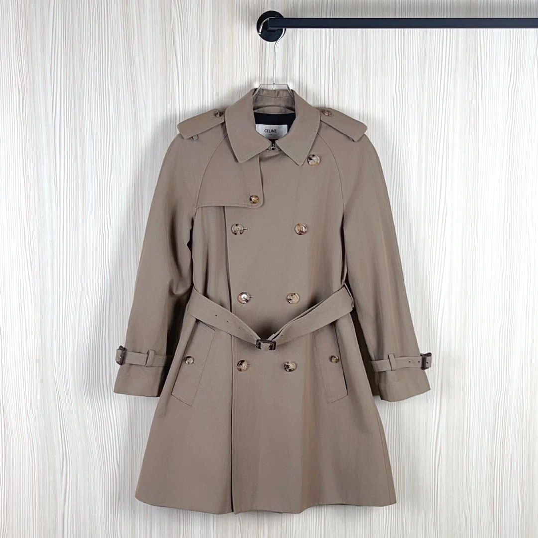 99新 Celine/思琳 风衣/成色看直播 尺码38/GSS29642
