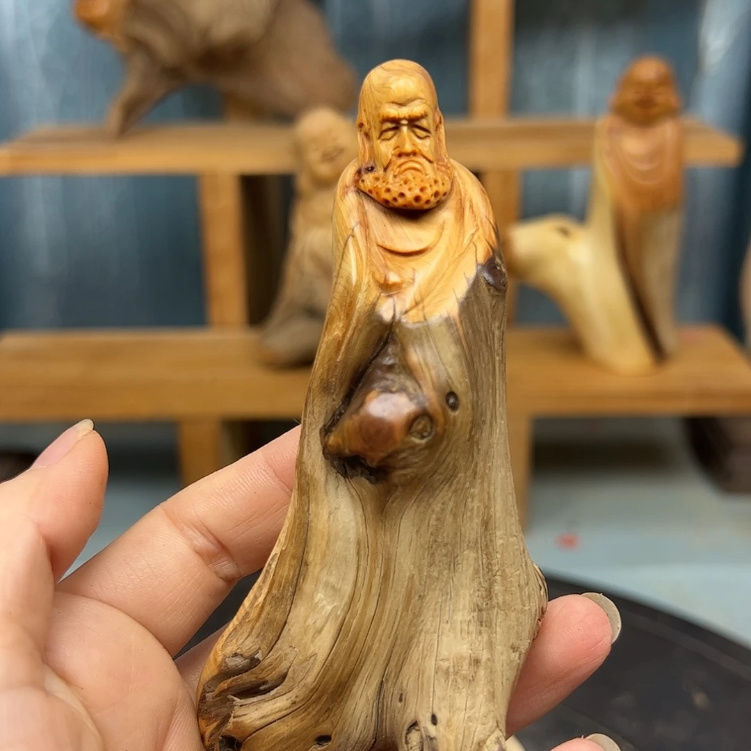木乐*崖柏木摆件手把件