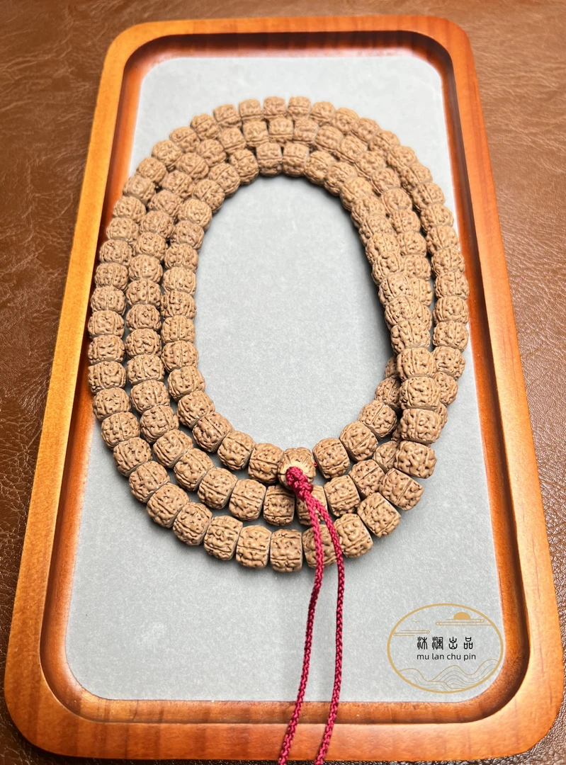 印尼小金刚藏切盘龙 龙首文玩手串108