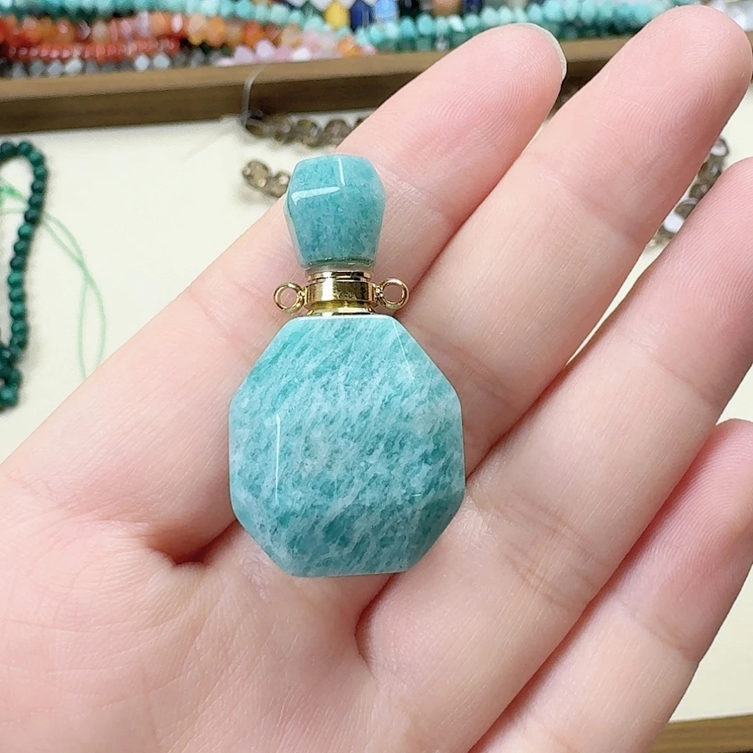 玛瑙/玉髓合金珠宝半成品天河瓶一只