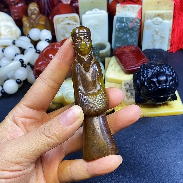 白玉菩提把件精选