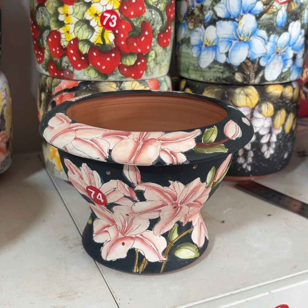 景德镇手绘花盆陶瓷13/12