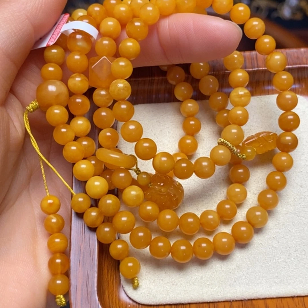 【闪购商品】蜜蜡手链未镶嵌手串