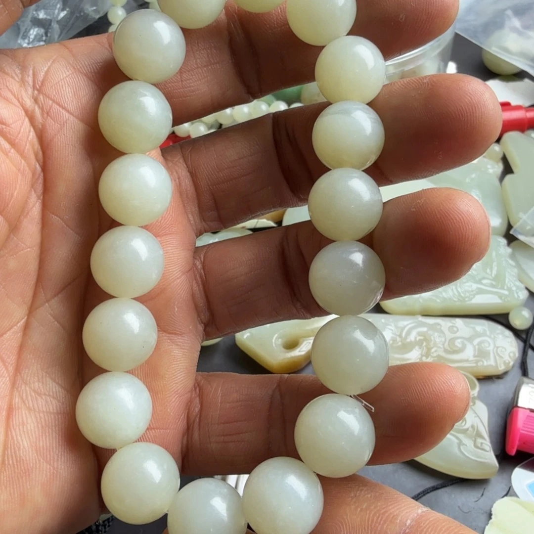 和田玉手链未镶嵌