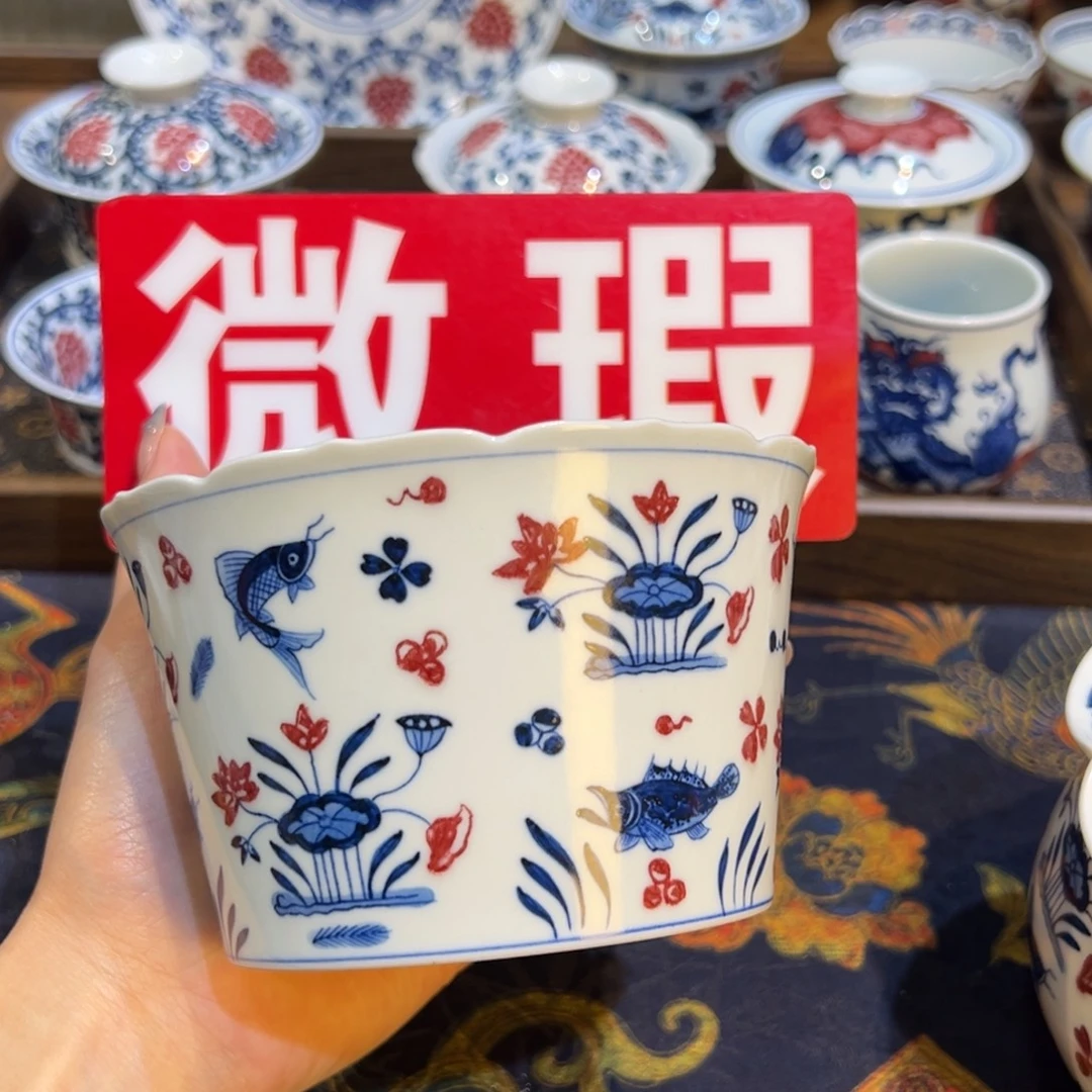 微瑕景德镇手工手绘陶瓷