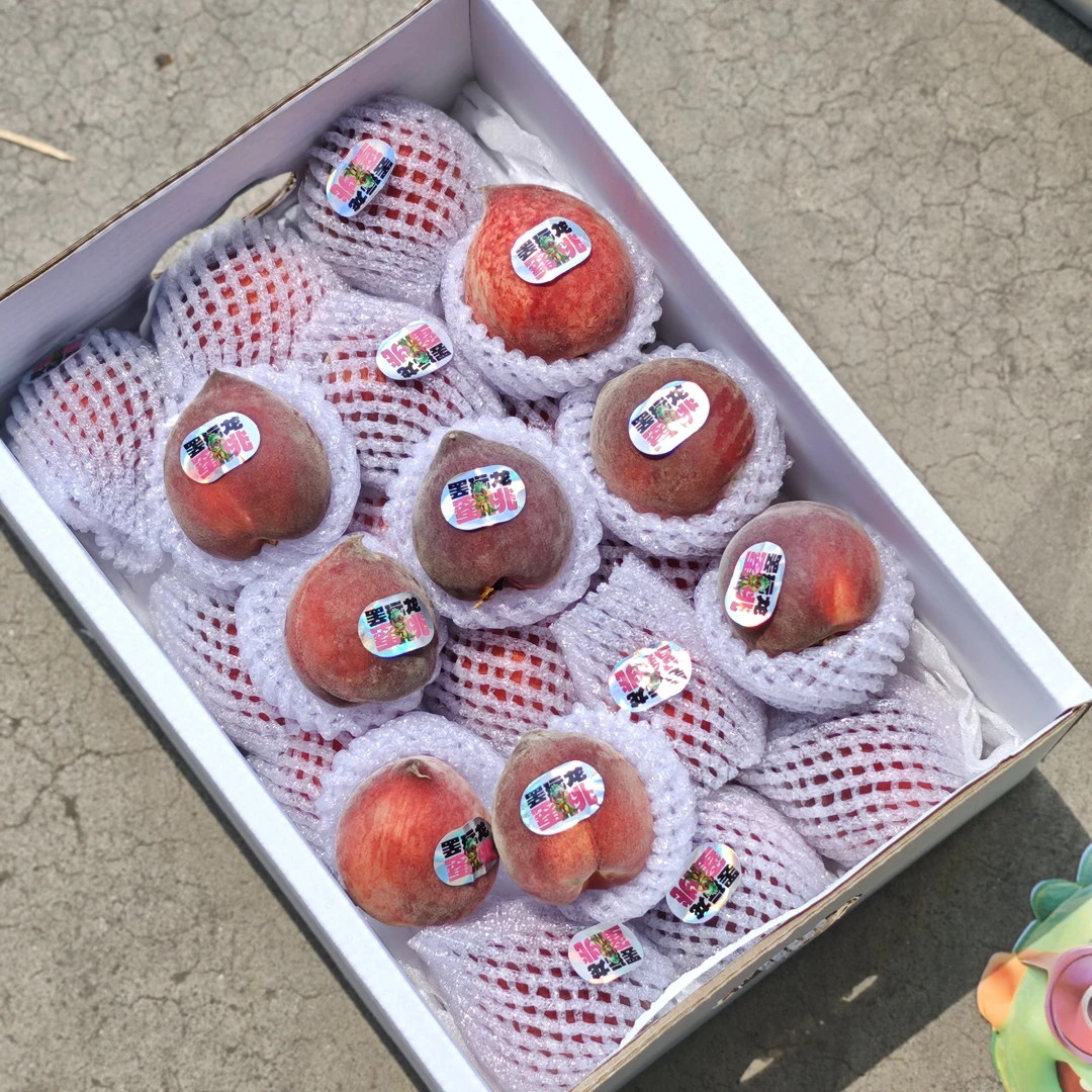 罢玩龙云南高山蜜桃4斤装礼盒 甜蜜爆汁桃味浓当季新鲜水果桃子桃子同城送云南省