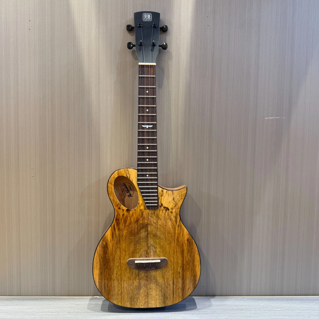 【新品】芒果木/相思木全单缺角亮光薄桶尤克里里尤克里里乐器