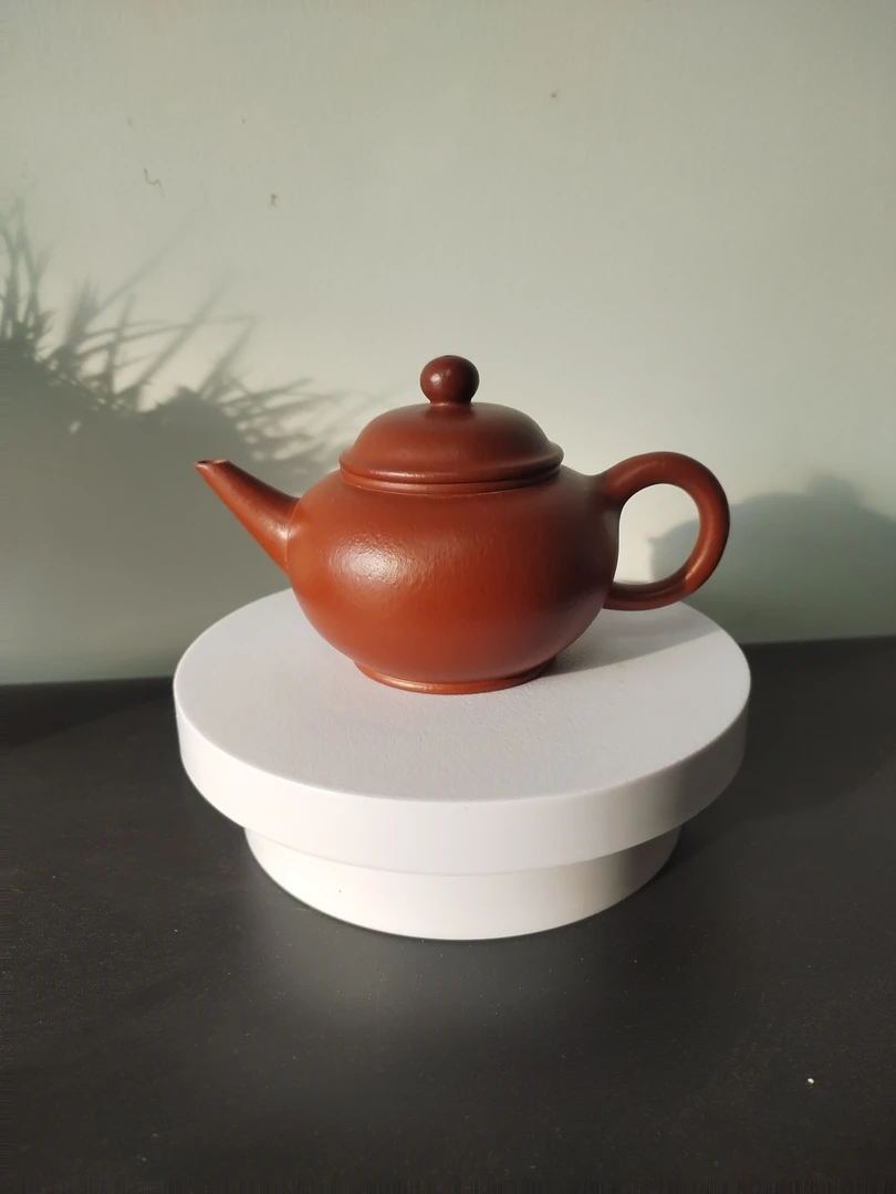 新店引流！宜兴原矿紫砂壶，半手工朱泥（水平壶）150cc