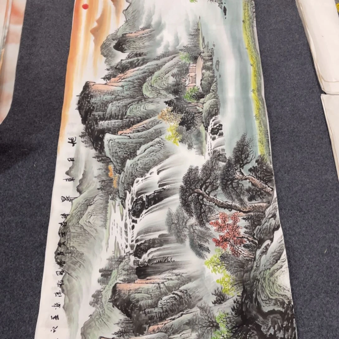 国画处理作品看好再拍哦