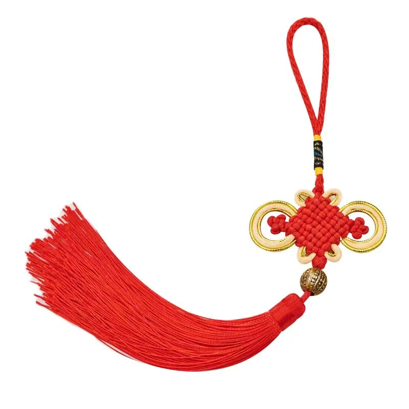 diy中国结钥匙扣
