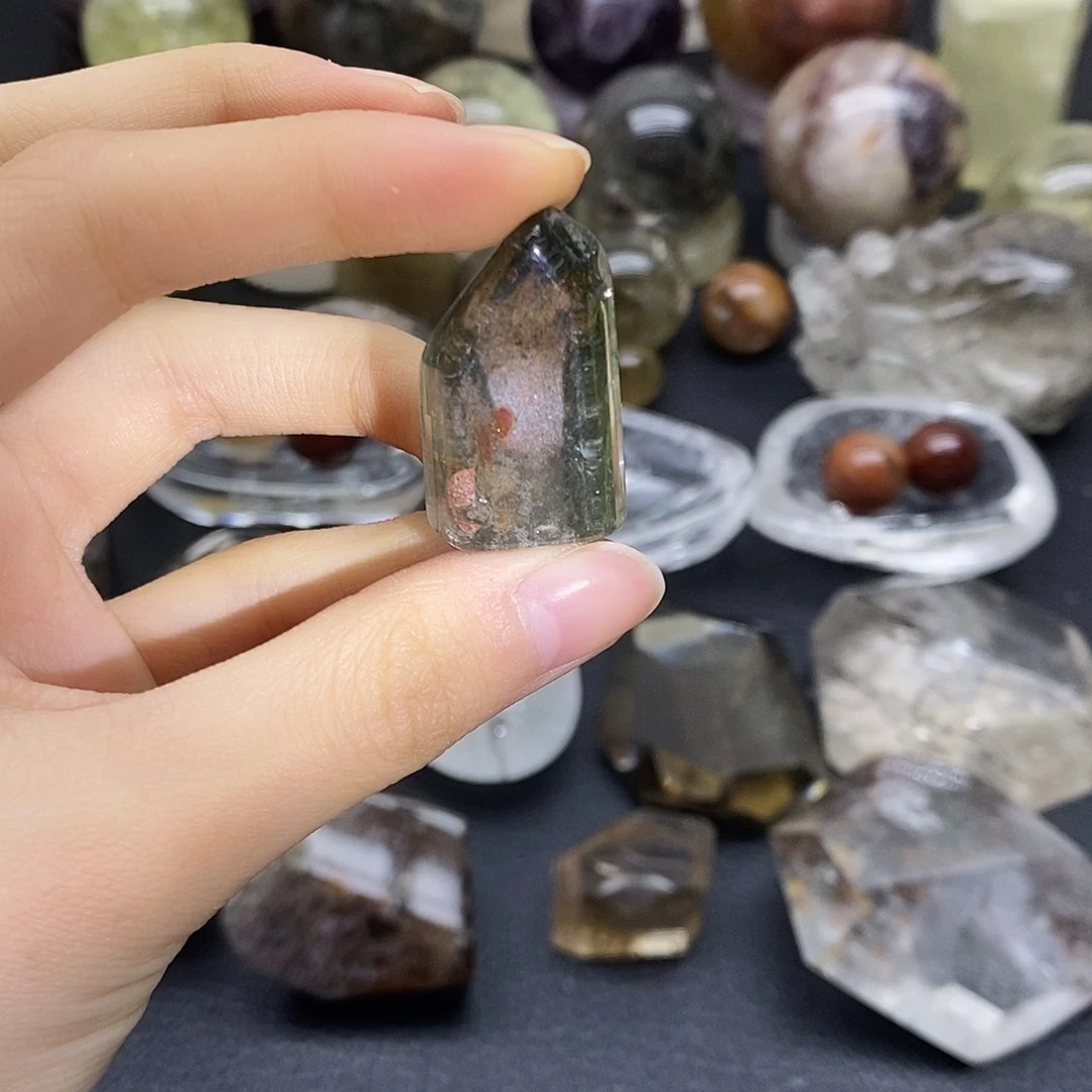 水晶珠宝半成品未镶嵌108水晶石