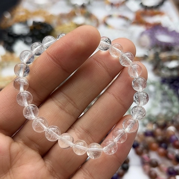 水晶未镶嵌手链水晶
