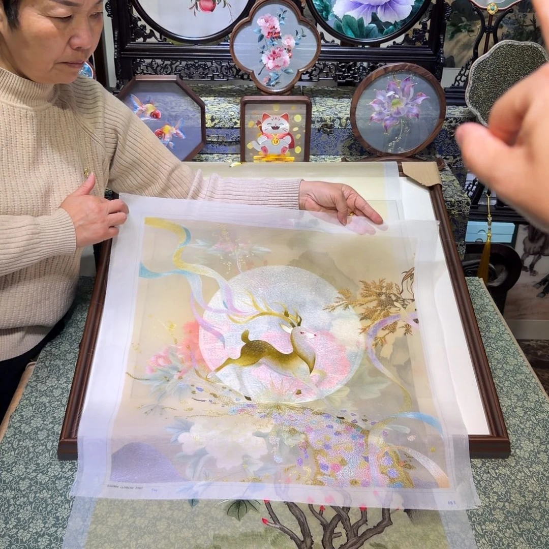 刺绣手工苏绣工艺