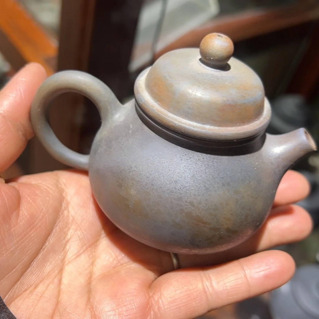 贵台龙窑坭兴陶柴烧壶142