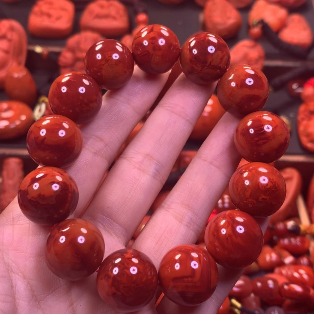 【闪购商品】未镶嵌手串南红玛瑙海*
