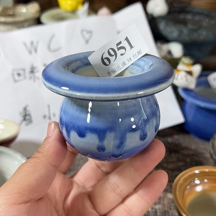 口5 手工花盆满30包邮