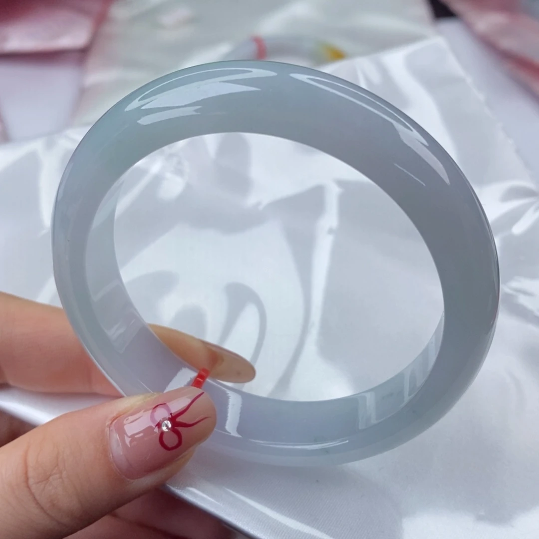 翡翠手镯未镶嵌59圈口30