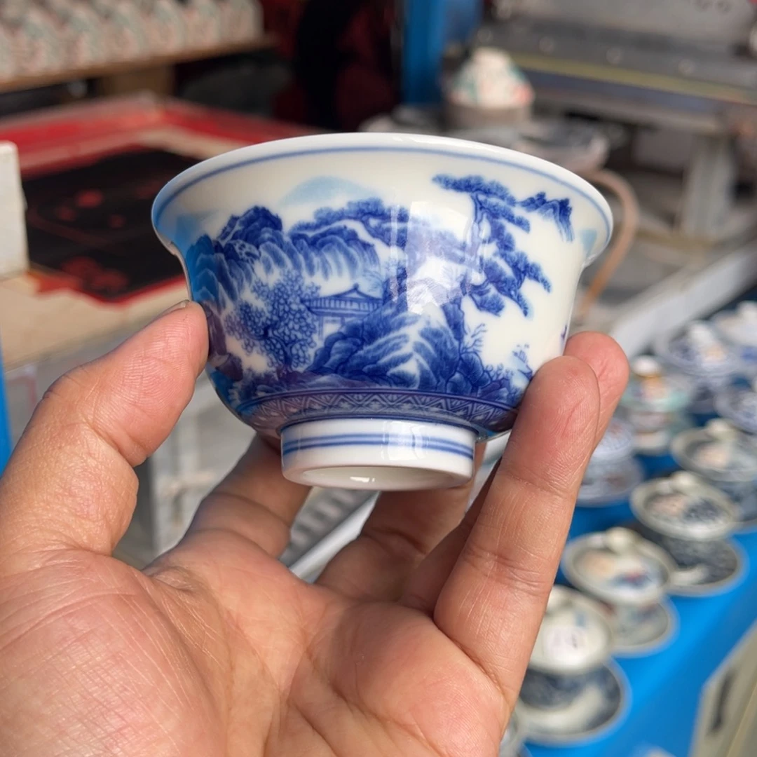 星仔陶瓷釉下彩茶具