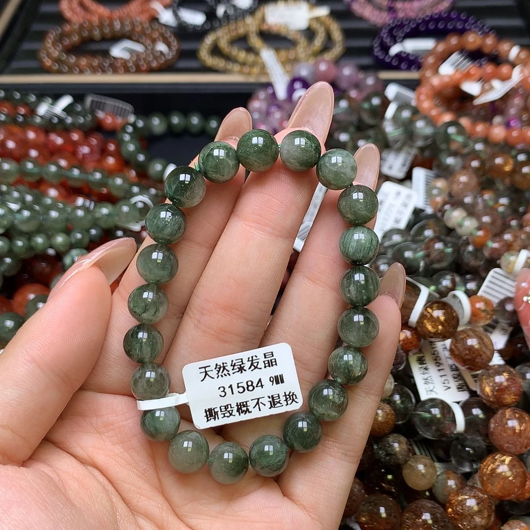 水晶手链未镶嵌，