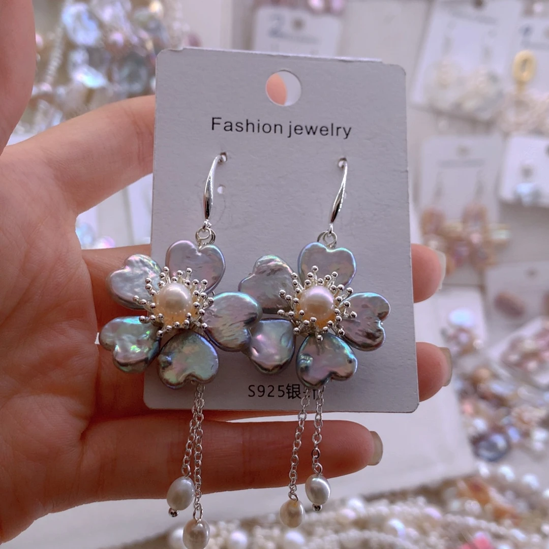 Y***）戒指随机淡水珍珠未镶嵌