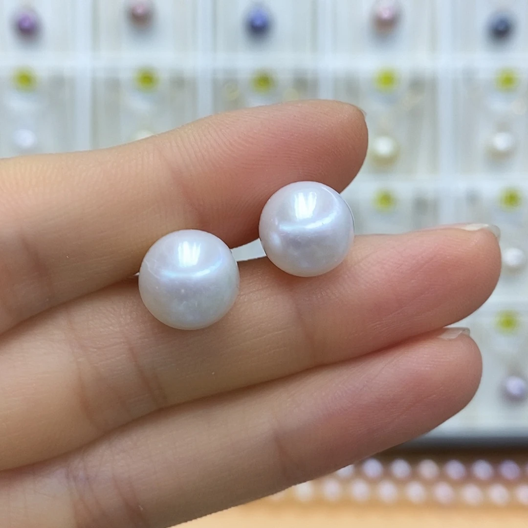 银S925镶嵌淡水珍珠吊坠(赠链)