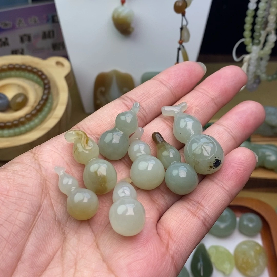 和田玉未镶嵌颈饰多样性发货拍一发一