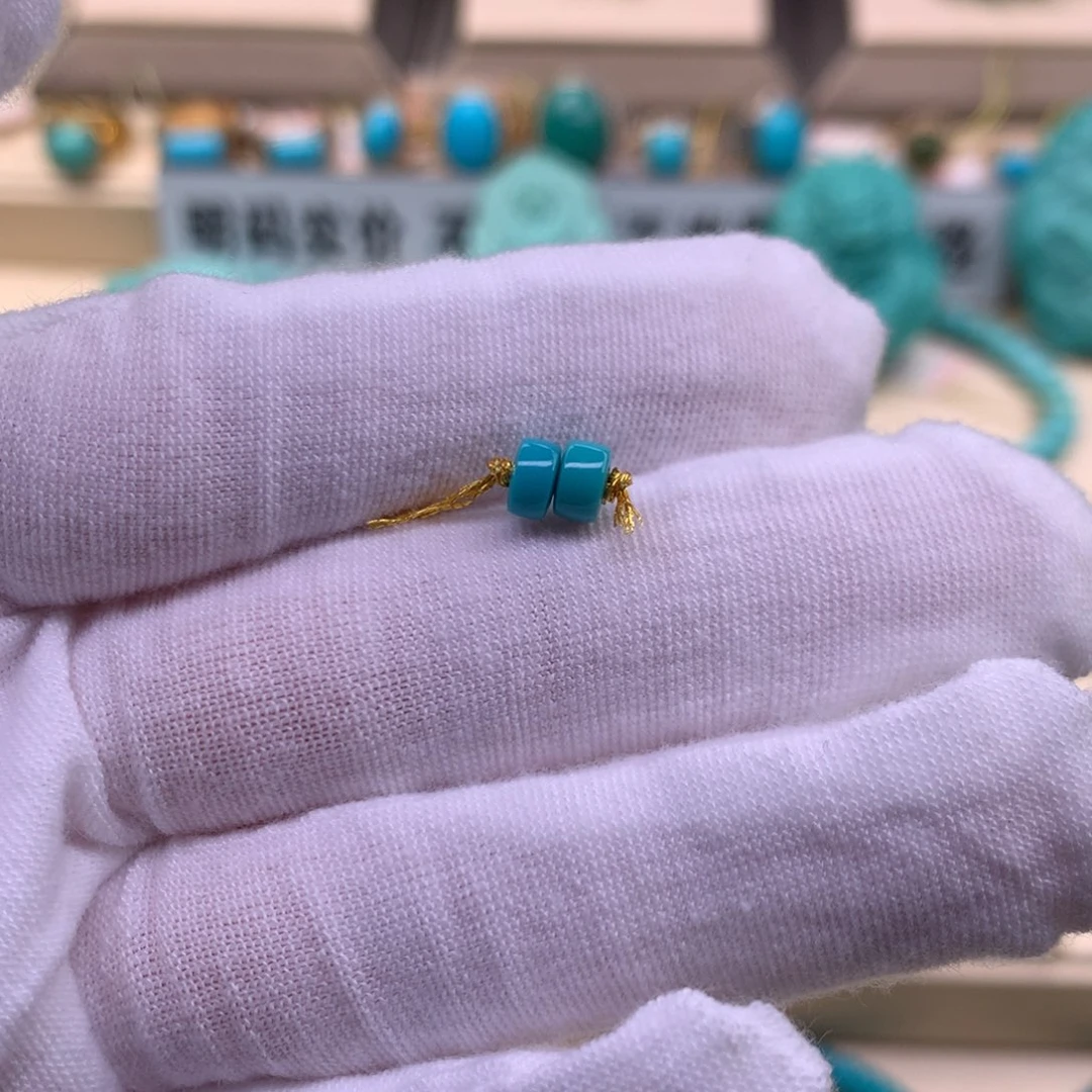 虫***未镶嵌绿松石珠宝奇石