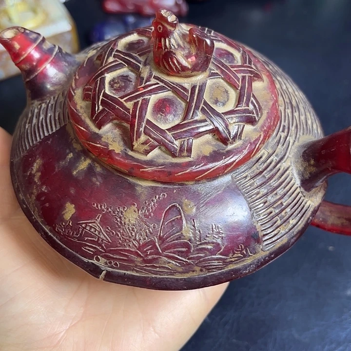 白玉菩提把件一个一个