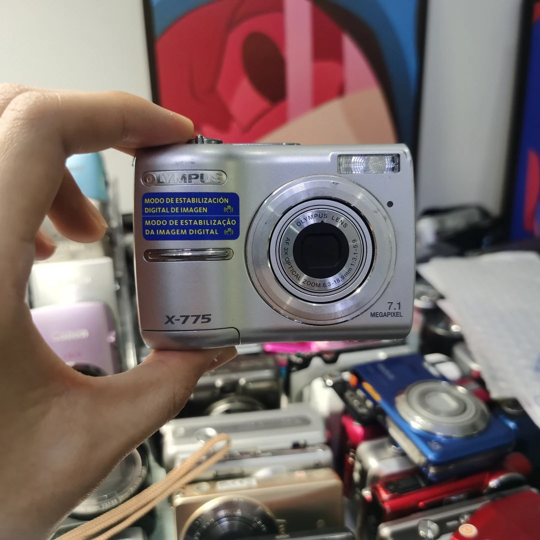 9新 Olympus/奥林巴斯 x775功能正常复古胶片效果自备五号电池