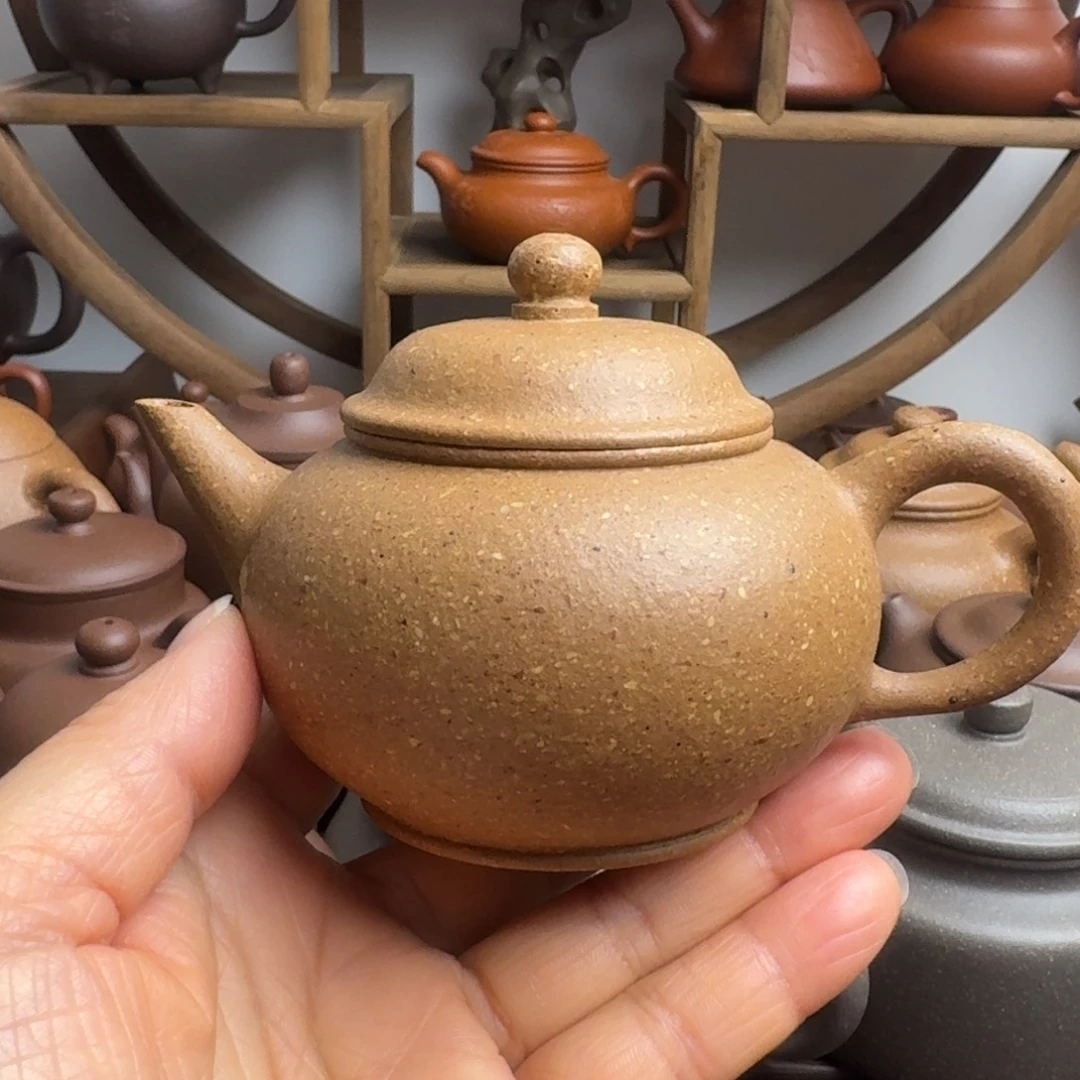 茶壶紫砂160cc水平梨皮段泥