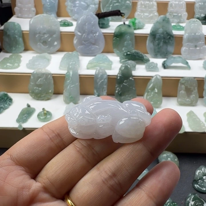 项链未镶嵌翡翠翡翠