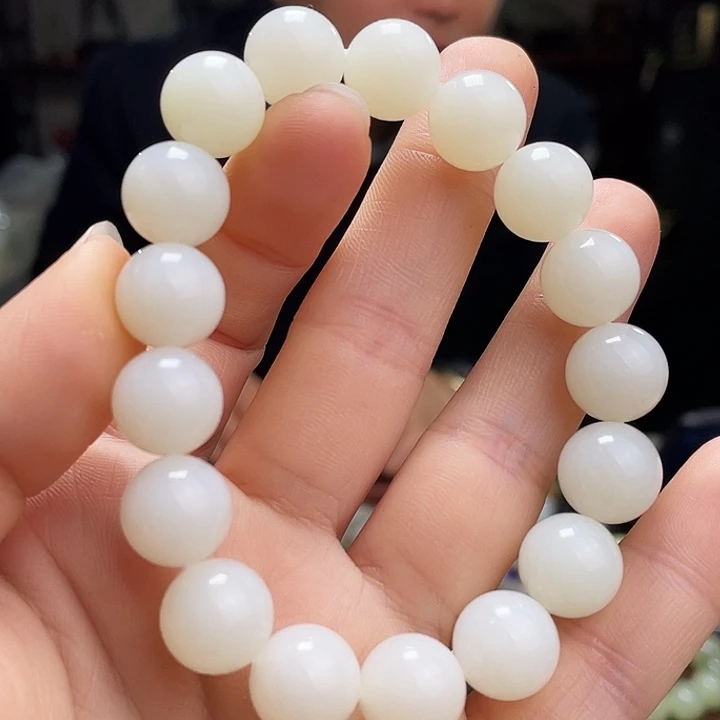 和田玉手链未镶嵌