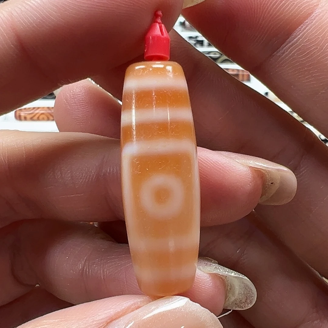 玛瑙/玉髓未镶嵌珠宝半成品王炸聚缘嫩色如意两眼