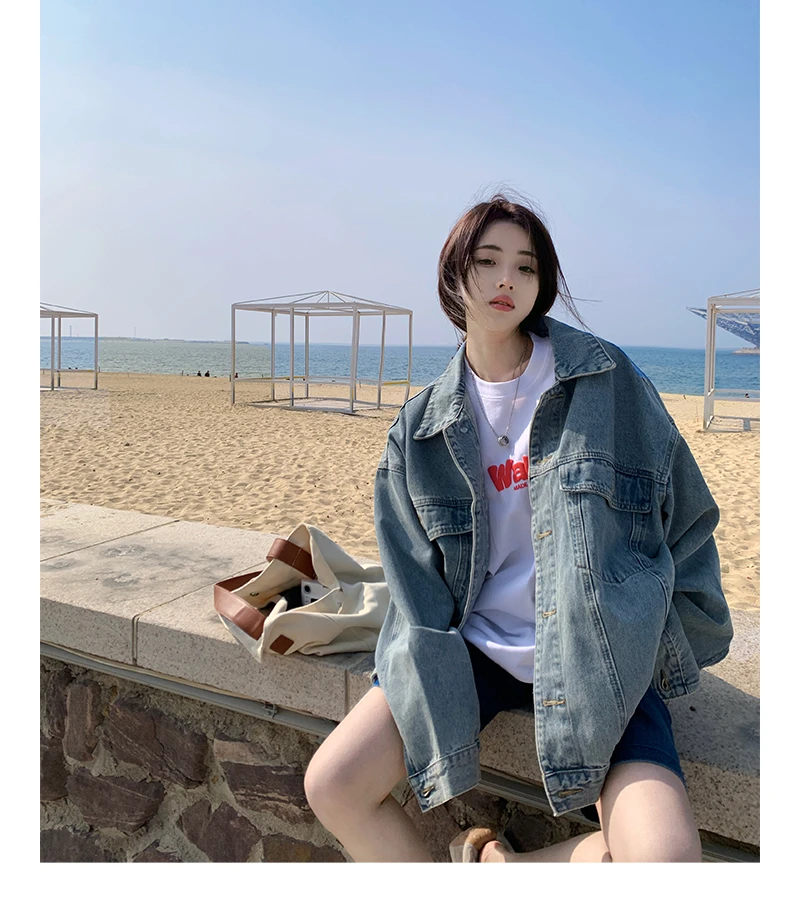 （非图片款）751-800短款外套时尚休闲百搭连帽宽松拼色复古