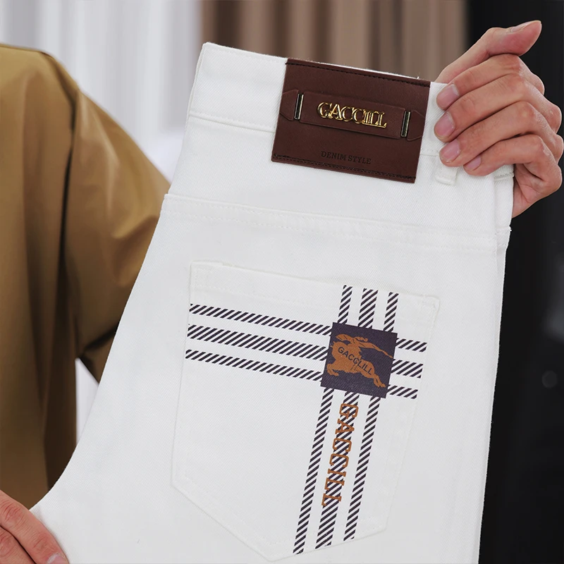 秋冬厚款三防石墨烯里绒磨毛A级街潮风修身弹力锁温三合一牛仔1