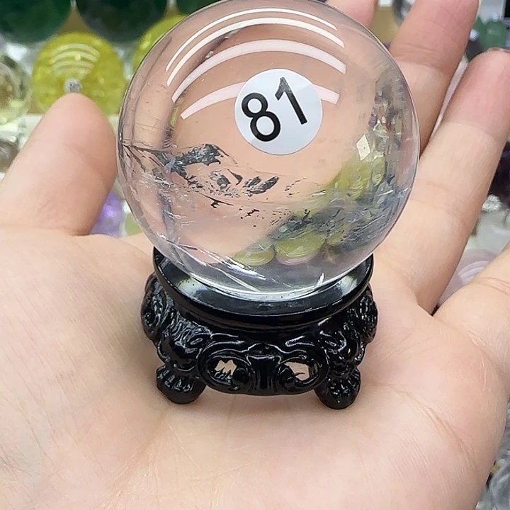 水晶未镶嵌珠宝半成品