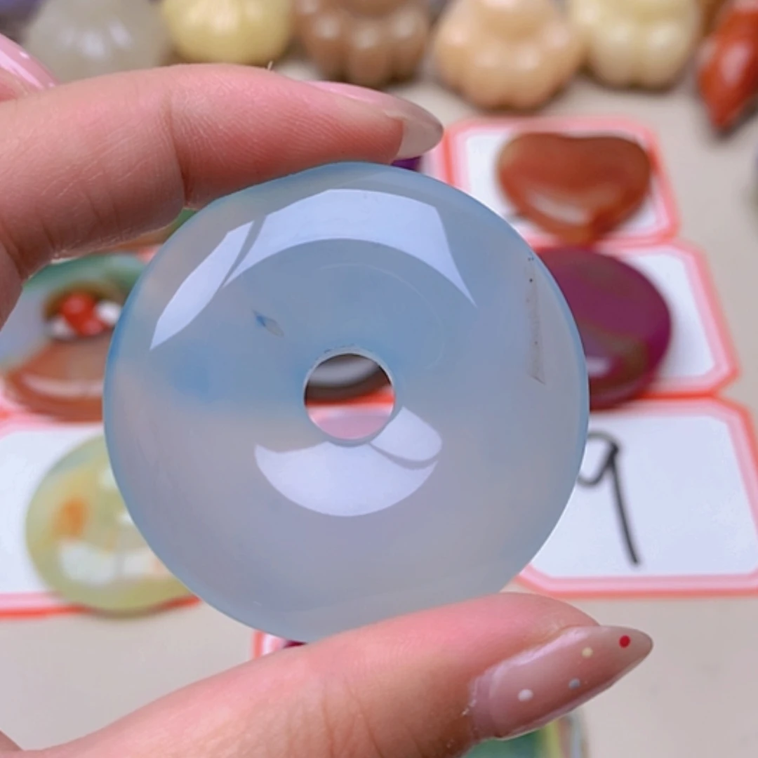 【闪购商品】未镶嵌玛瑙/玉髓珠宝半成品初*