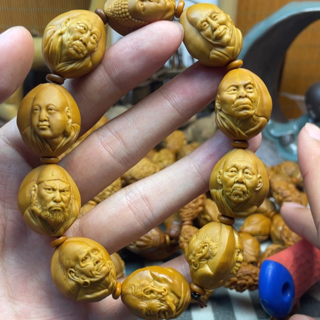 橄榄核手串/手链橄榄核雕工艺手串5119