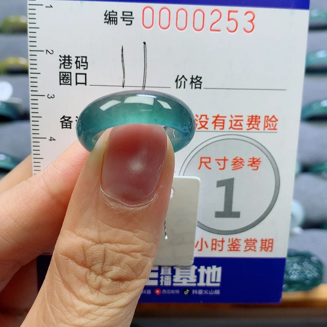 表***天未镶嵌戒指翡翠天然