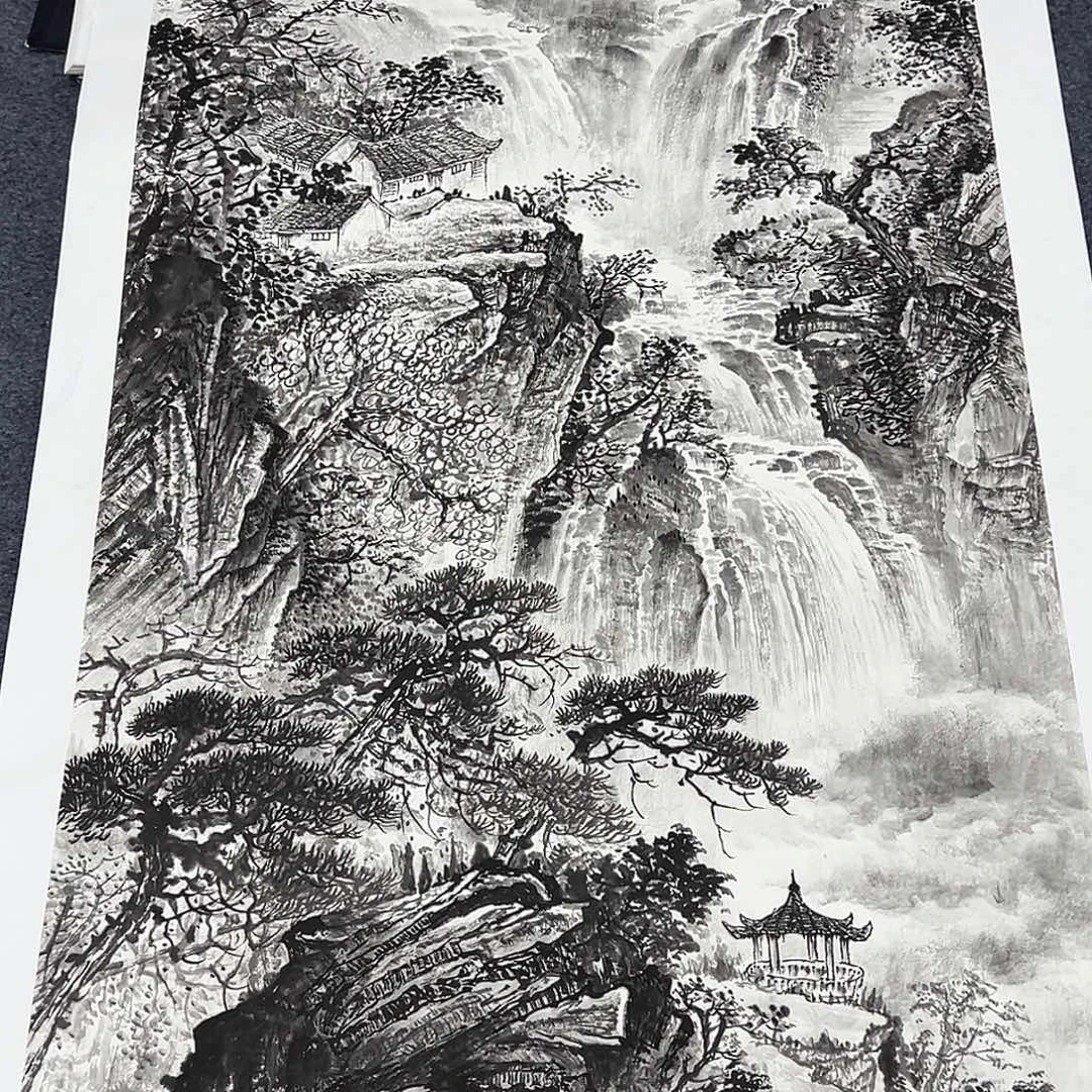 国画事事顺心如意万事如意