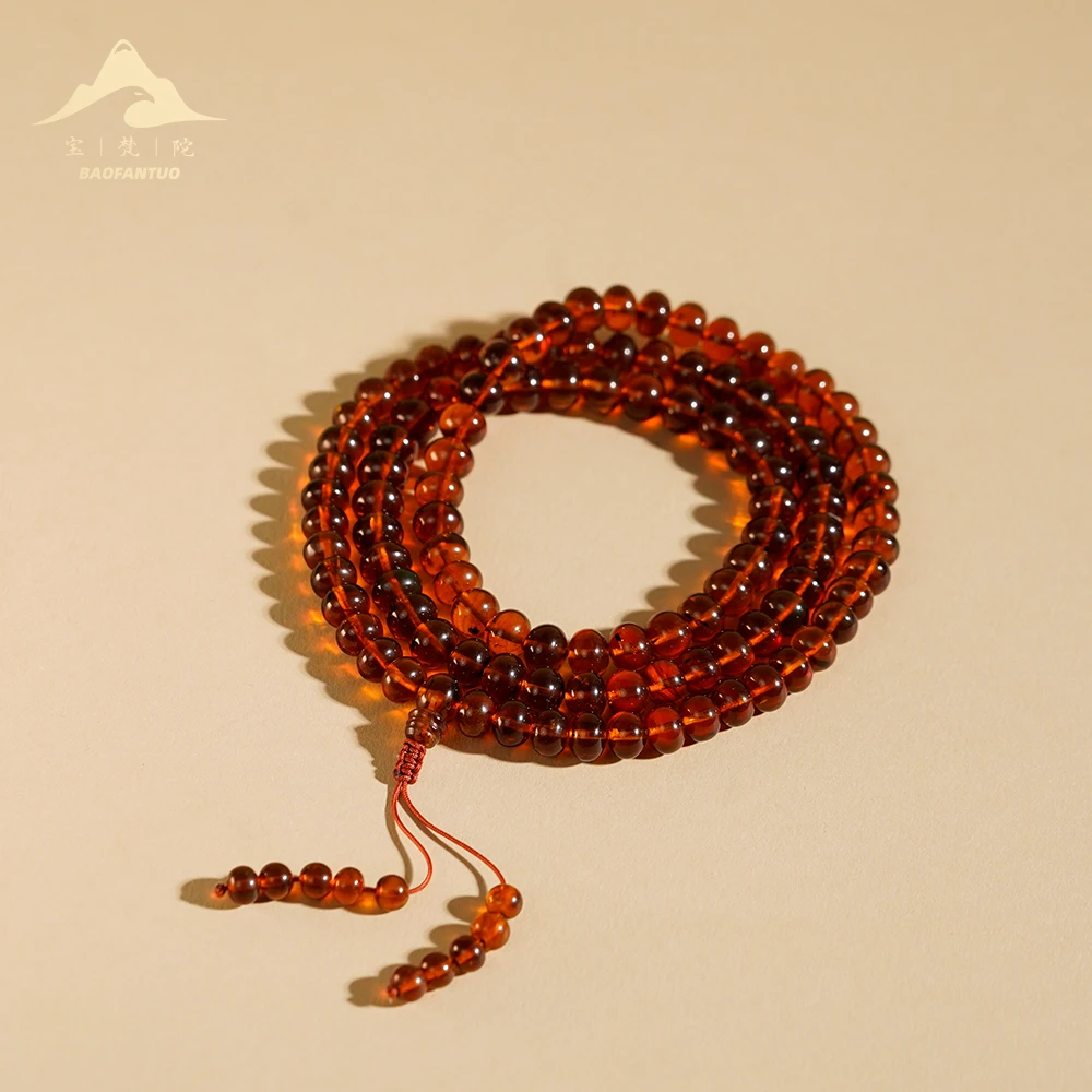 宝梵陀矿珀（琥 珀）多圈【扣肉推荐】1076