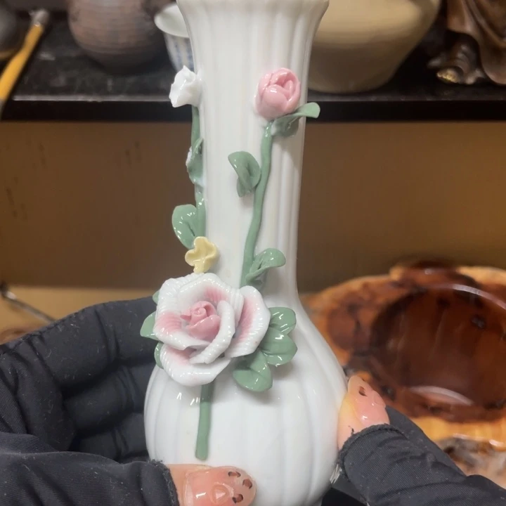 瓷片瓷中古工艺品摆件